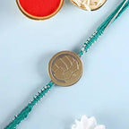 Hulk Metal Rakhi & Bounty Chocolates | Grocsy