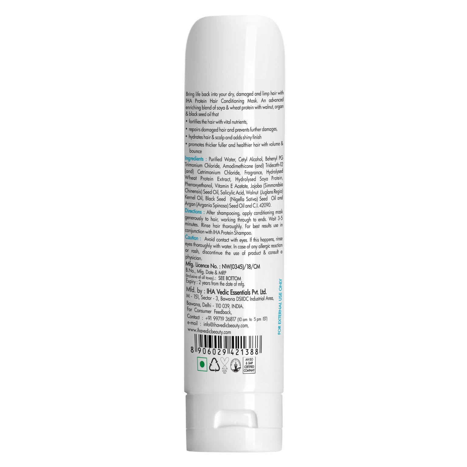 Iha Restorative Protein Hair Conditioning Mask | Grocsy