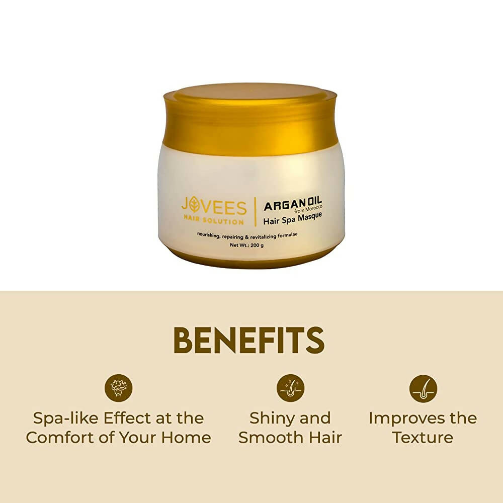 Jovees Argan Oil Hair Spa Masque | Grocsy