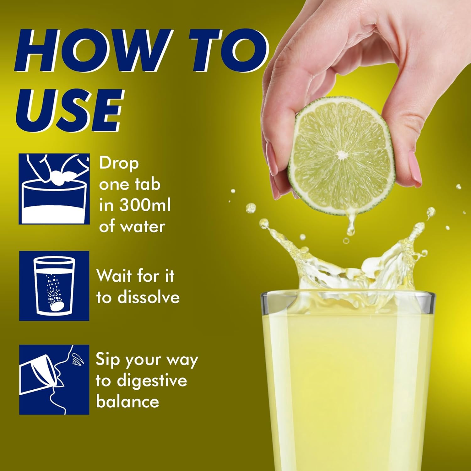 BOOSTIQ Electrolytes Effervescent Tablets - Lemon Flavour | Grocsy