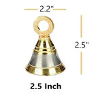 Uapan Brass Pooja Bell With J Hook | Grocsy