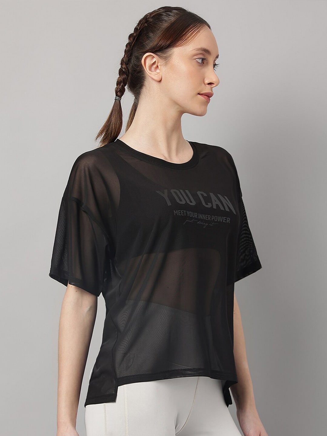 MKH Semi Sheer Dri-FIT Sports T-shirt | Grocsy