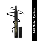 PAC Studio 24H Sketch Eyeliner - 0.2mm Precision Tip, Deep Black Matte Finish, Waterproof & Smudgeproof | Grocsy