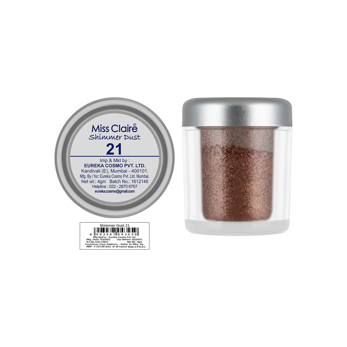 Miss Claire Shimmer Dust - 21 | Grocsy