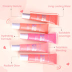 Matt Look Flush Fusion Liquid Blusher - Cherry Blossom-02 | Grocsy