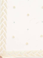 House of Panchhi Cream Net Multi colour Thread & Sequinse Work Lehenga & Blouse, Dupatta | Grocsy
