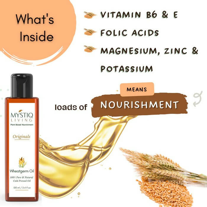 Mystiq Living Originals Wheat Germ Oil | Grocsy