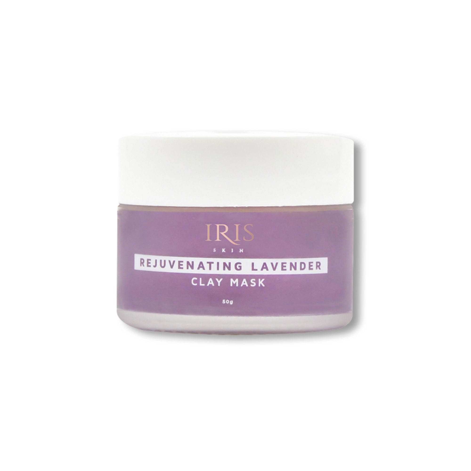 IRIS COSMETICS Skin Rejuvenating Lavender Clay Mask | Grocsy