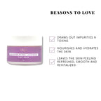IRIS COSMETICS Skin Rejuvenating Lavender Clay Mask | Grocsy