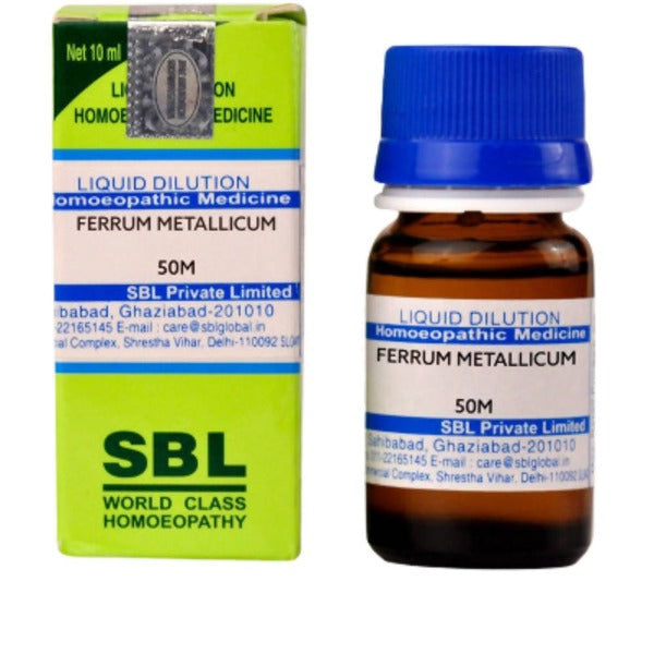 SBL Homeopathy Ferrum Metallicum Dilution | Grocsy