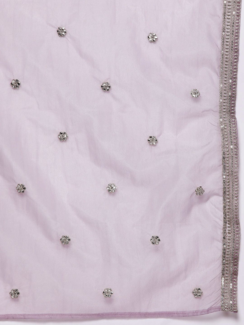 Indo Era Plus Size Embroidered Regular Sequinned Kurta with Trousers & With Dupatta | Grocsy