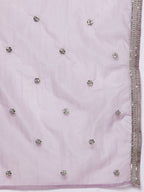 Indo Era Plus Size Embroidered Regular Sequinned Kurta with Trousers & With Dupatta | Grocsy