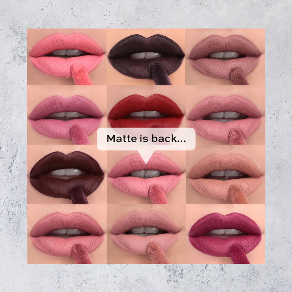 Makeup Revolution Matte Bomb - Burgundy Star | Grocsy
