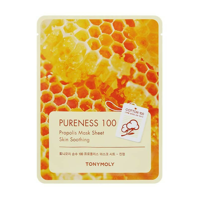 Tonymoly Pureness 100 Propolis Mask Sheet - Korean Skincare | Grocsy
