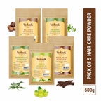 Vedask Organic Hair Mask Powder Combo Pack | Grocsy