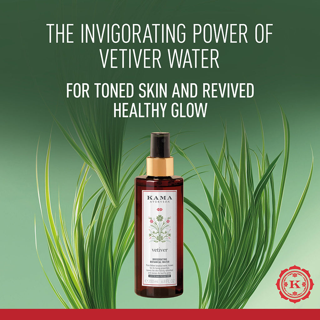 Kama Ayurveda Vetiver Invigorating Botanical Water | Grocsy