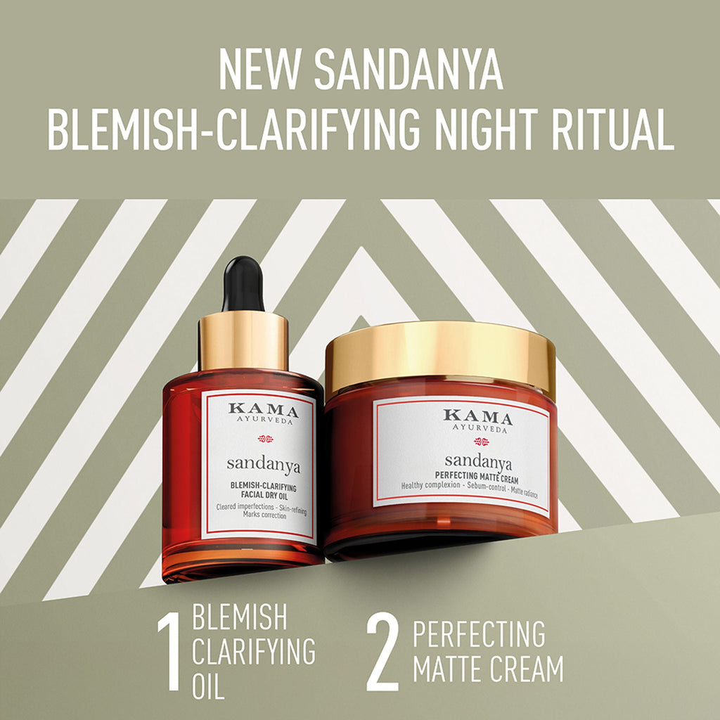 Kama Ayurveda Sandanya Perfecting Matte Cream | Grocsy