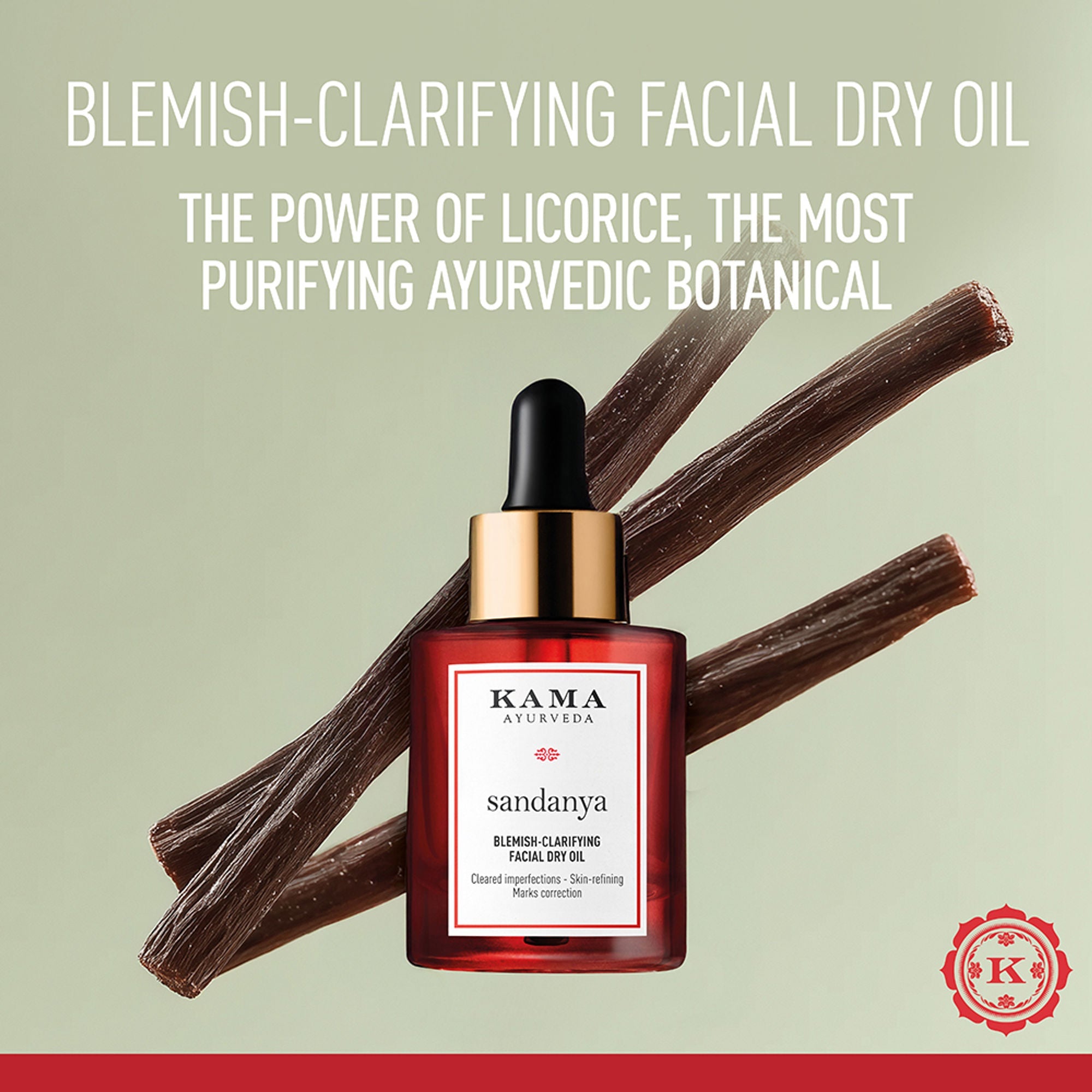 Kama Ayurveda Sandanya Blemish Clarifying Dry Oil | Grocsy