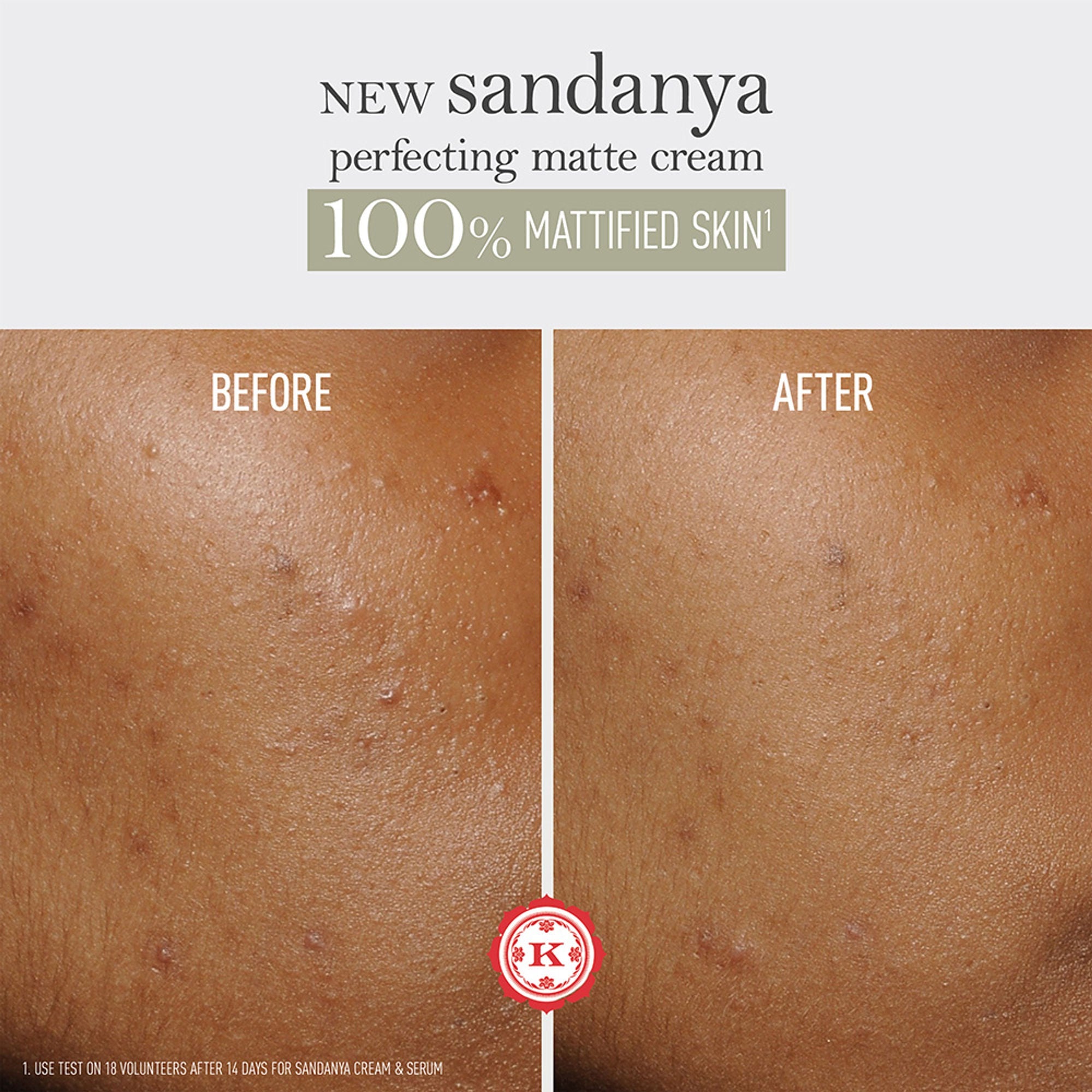 Kama Ayurveda Sandanya Perfecting Matte Cream | Grocsy