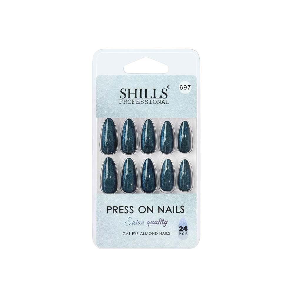 Shills Professional Reusable Press On Nails Log Almond - SPN697 | Grocsy