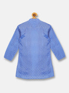 Sethukrishna Boys Blue Kurta with Pyjamas | Grocsy