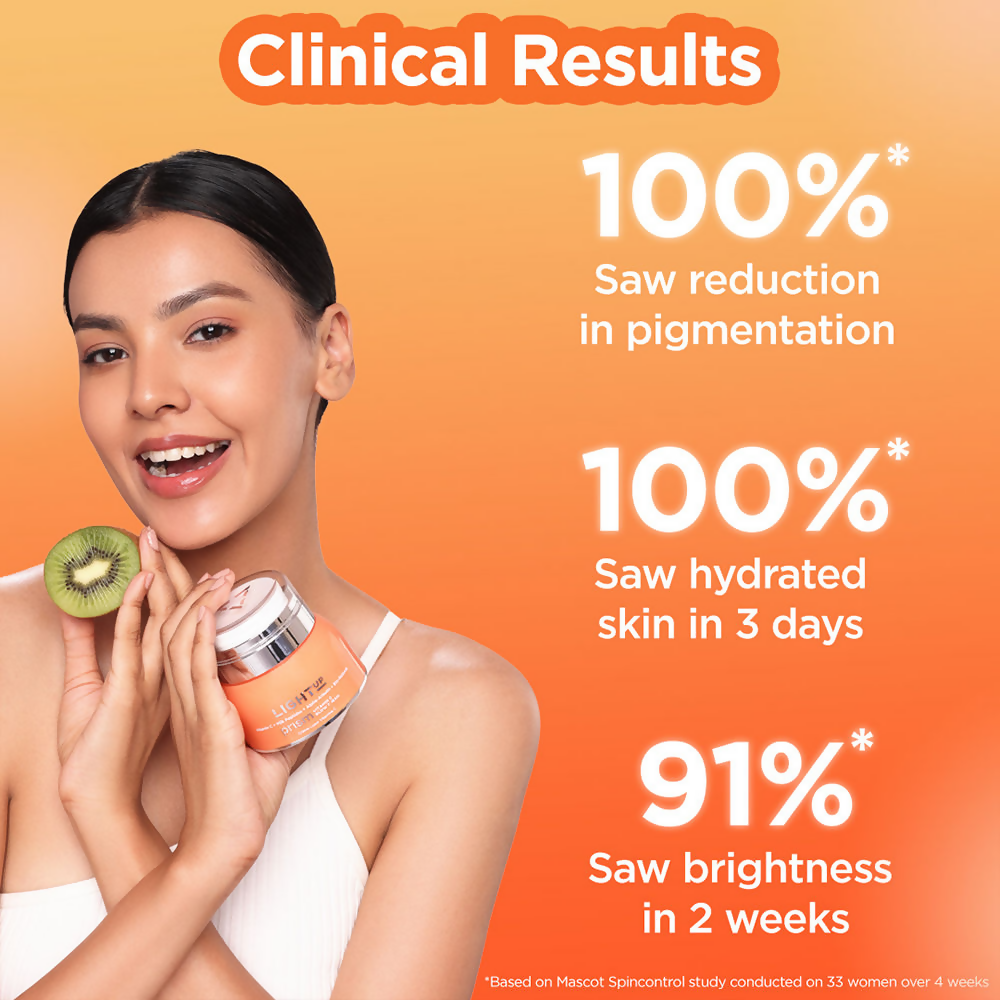 Light Up Vitamin C Face Cream For Pigmentation Ageing And Collagen | Grocsy