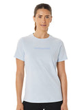 ASICS Logo Graphic Printed Round Neck T-shirt | Grocsy