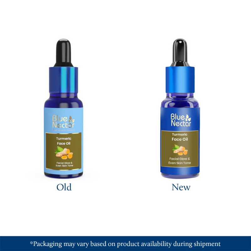 Blue Nectar Turmeric Face Oil For Facial Glow & Tan Removal | Grocsy