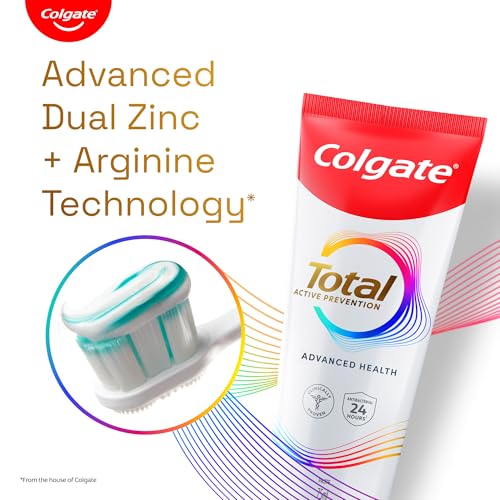 Colgate Total Advanced Health Antibacterial Toothpaste 80gm, Toothpaste | Grocsy