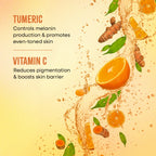 Nykaa Naturals Korean Sheet Mask With Turmeric & Vitamin C For Glow & Brightening | Grocsy