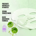 Nykaa Naturals Korean Sheet Mask With Cica & Ceramide For Barrier Repair & Deep Hydration Boost | Grocsy