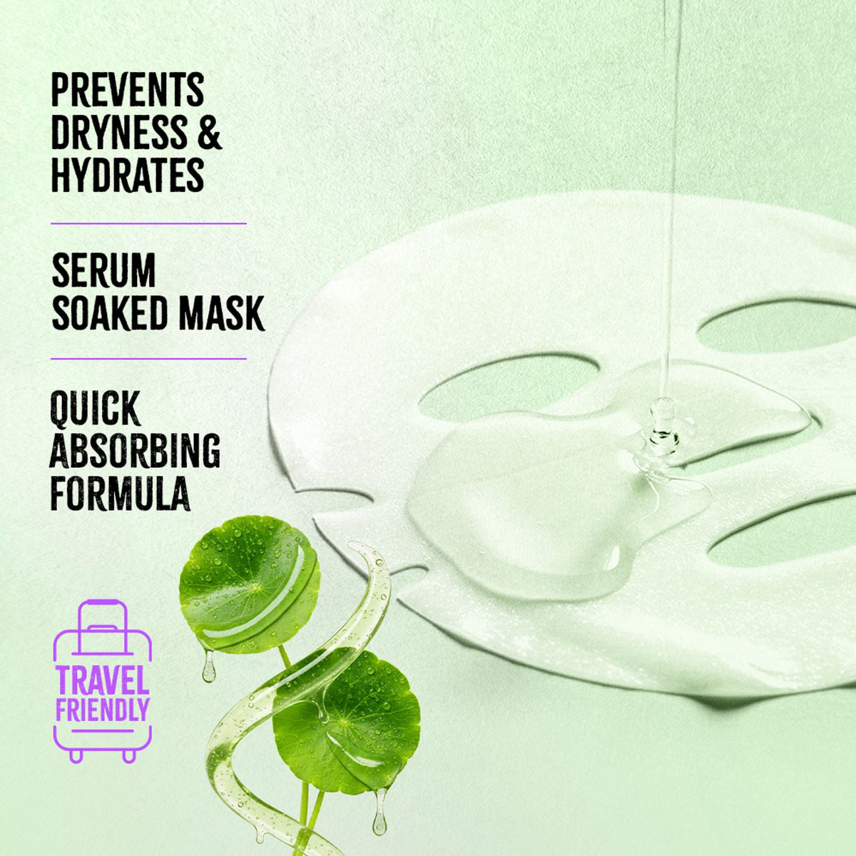Nykaa Naturals Korean Sheet Mask With Cica & Ceramide For Barrier Repair & Deep Hydration Boost | Grocsy