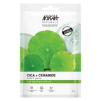 Nykaa Naturals Korean Sheet Mask With Cica & Ceramide For Barrier Repair & Deep Hydration Boost | Grocsy