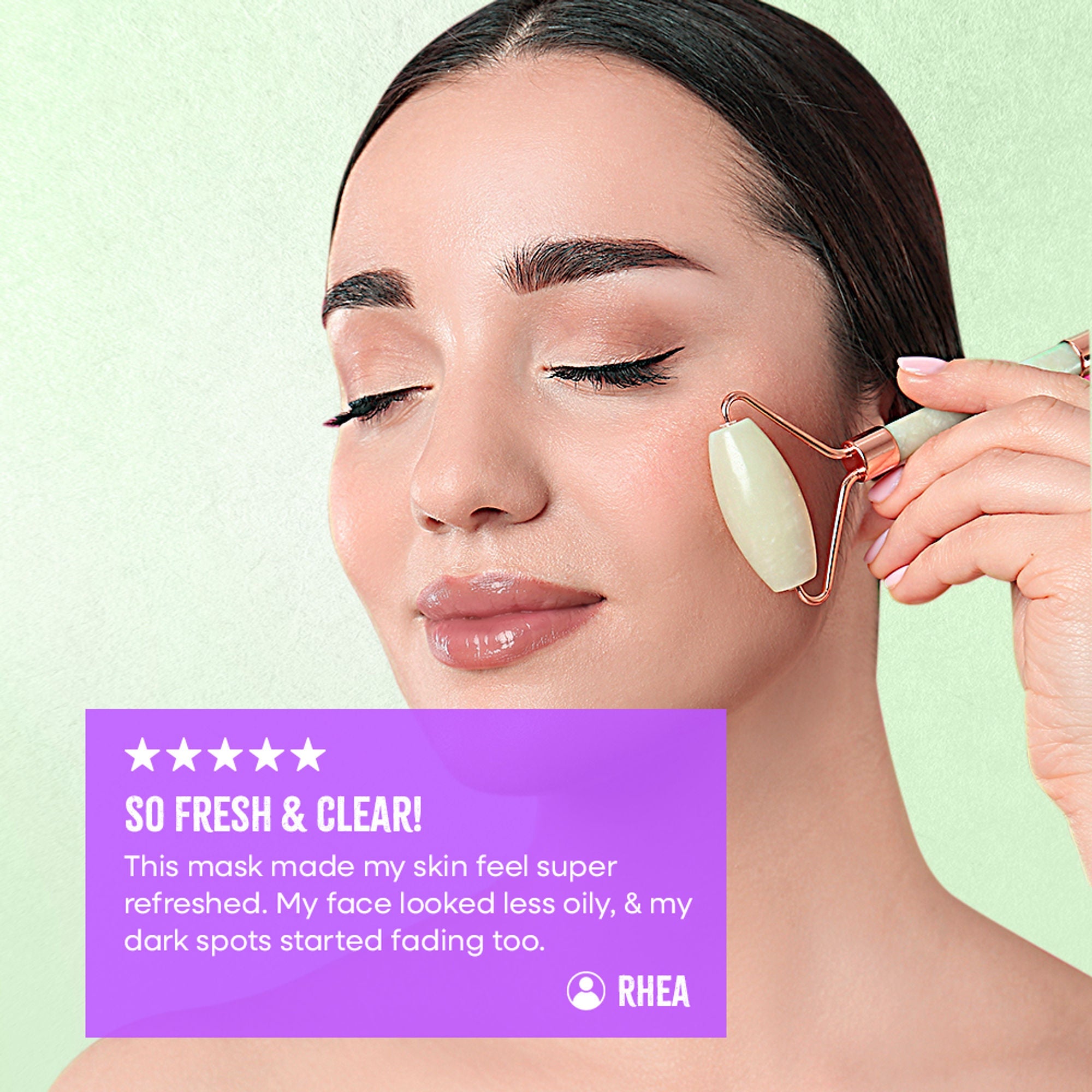 Nykaa Naturals Korean Sheet Mask Green Tea & Niacinamide For Oil Control and Clear Skin | Grocsy