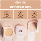 MARS Cosmetics Zero Oil Compact Powder - 08-Roasted Almond | Grocsy