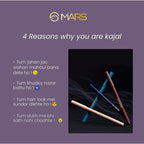 MARS Cosmetics Won't Smudge Won't Budge Kajal - Iceberg | Grocsy
