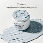 Arencia Fresh Blue Hyssop Rice Mochi Cleanser - Gentle Exfoliating Pore Care Korean Double Cleanser | Grocsy