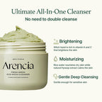 Arencia Fresh Green Rice Mochi Cleanser - Korean Cleanser | Grocsy