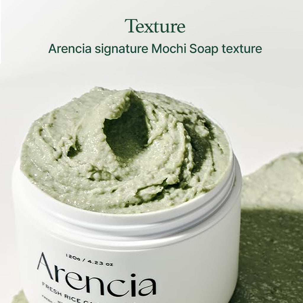 Arencia Fresh Green Rice Mochi Cleanser - Korean Cleanser | Grocsy