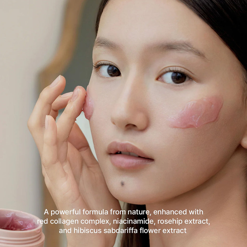Arencia Red Smoothie Serum 30 - Anti-Aging Korean Serum with Vegan Collagen, Niacinamide & Peptides | Grocsy