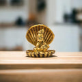 KridayKraft Shri Krishna Sitting Under Seep Laddu Gopal | Grocsy