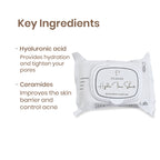 Personal Touch Skincare Hydra Facial Skin Care Serum Wipes For Pore Minimising With 72 hours Hydration | Grocsy