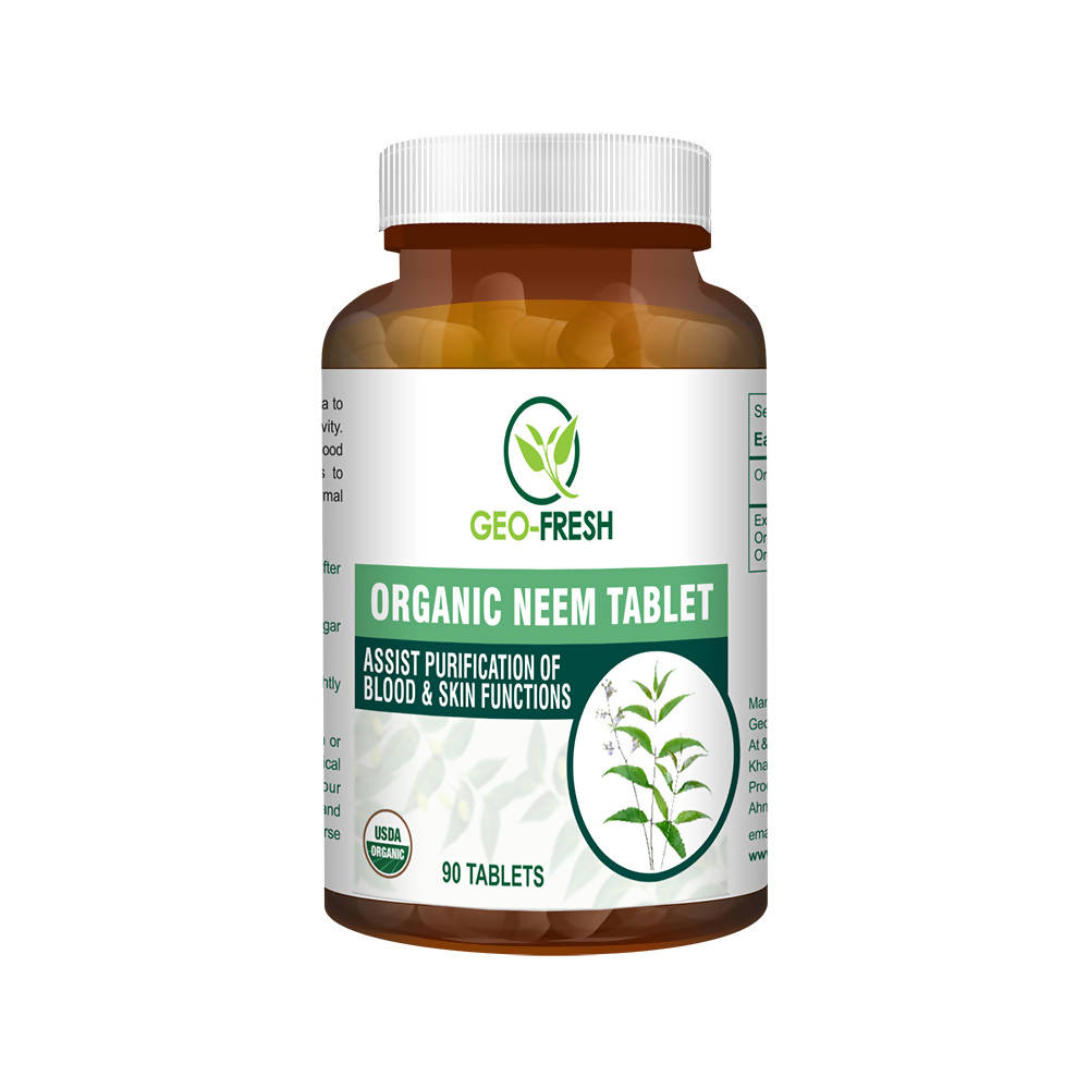 Geo-Fresh Organic Neem Tablets | Grocsy