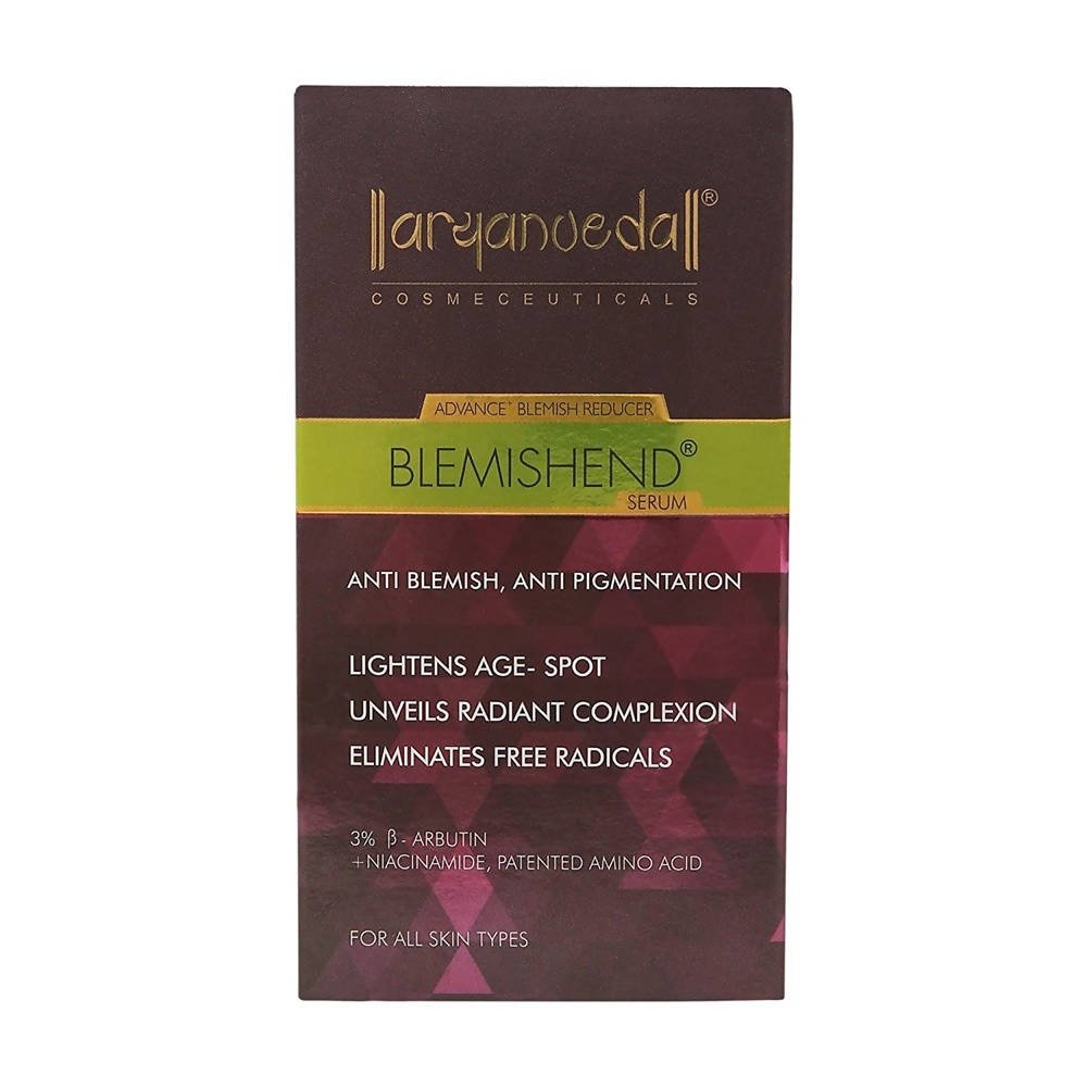 Aaryanveda Blemishend Advance Blemish Reducer Serum | Grocsy