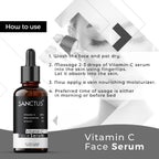 SANCTUS 20% Vitamin C Face Serum | Grocsy