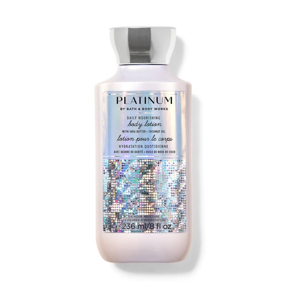 Bath & Body Works Platinum Daily Nourishing Body Lotion | Grocsy