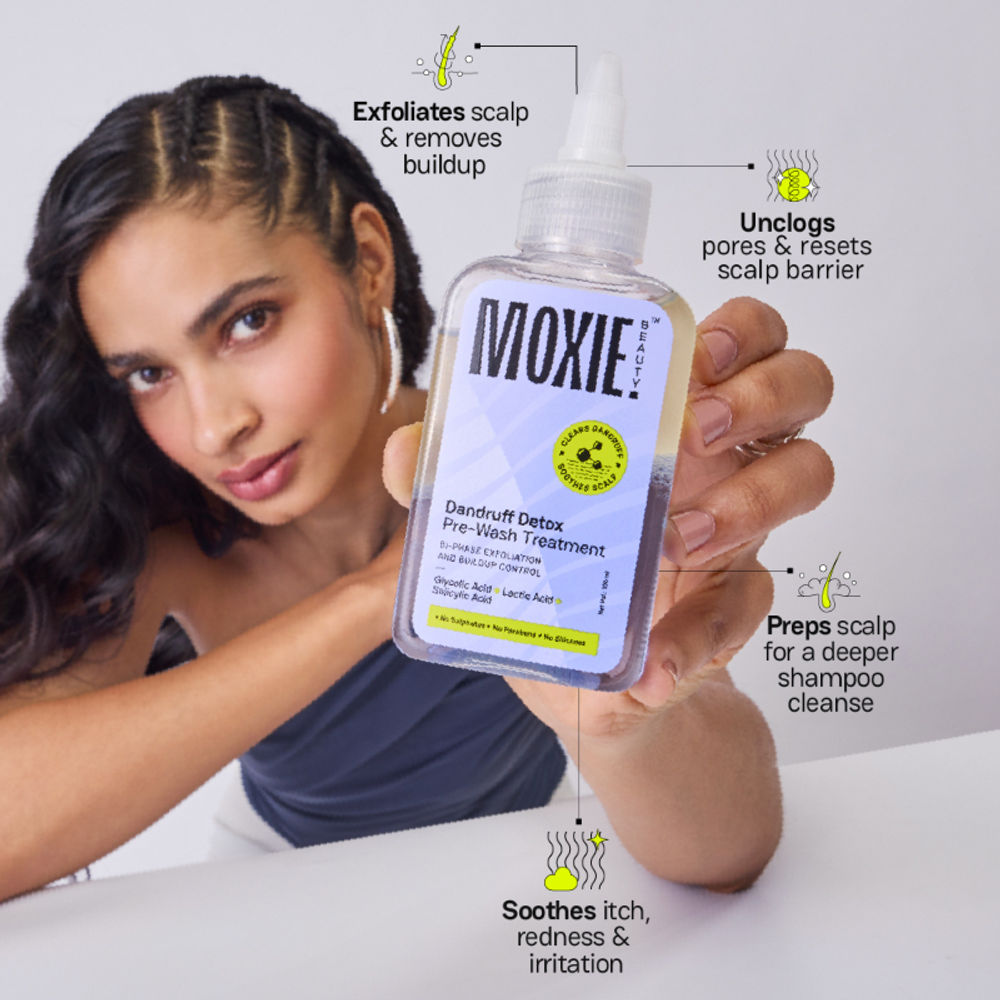 Moxie Beauty Dandruff Detox Pre-Wash Treatment | Grocsy