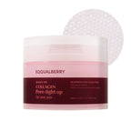 Eqqualberry Collagen Pore Tight-Up Gel Toner Pads – Hydrates & Refines Pores | Grocsy