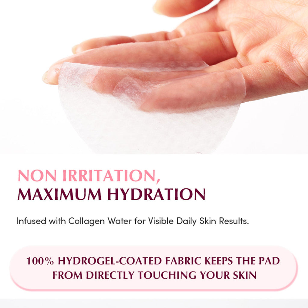 Eqqualberry Collagen Pore Tight-Up Gel Toner Pads – Hydrates & Refines Pores | Grocsy