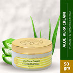 Omeo Aloe Vera Cream - For Daily Use, Hydrated Dewy Skin | Grocsy